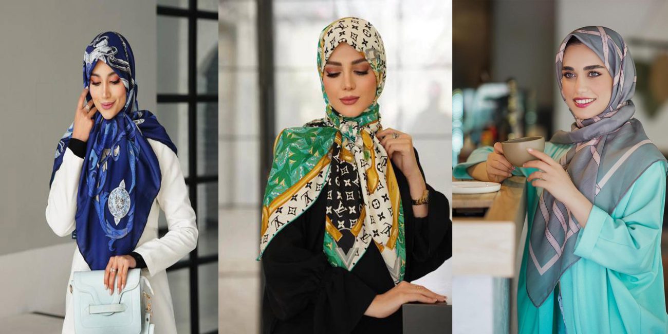 آموزش بستن روسری لاکچری با حجاب