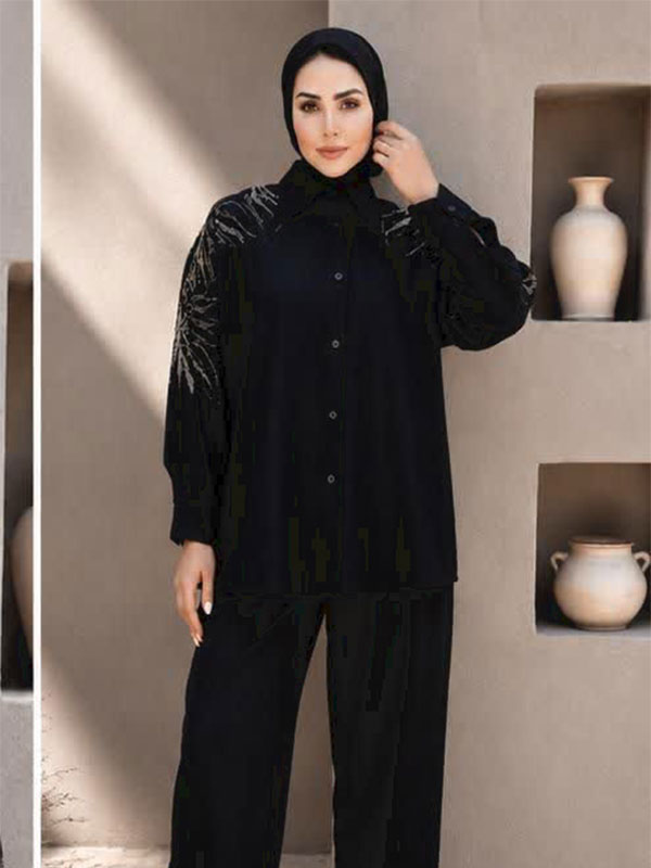 شومیز مشکی محرم کد ۱۰۲۷